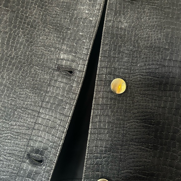 WAYF Blue Textured Jacket - Picture 5 of 12